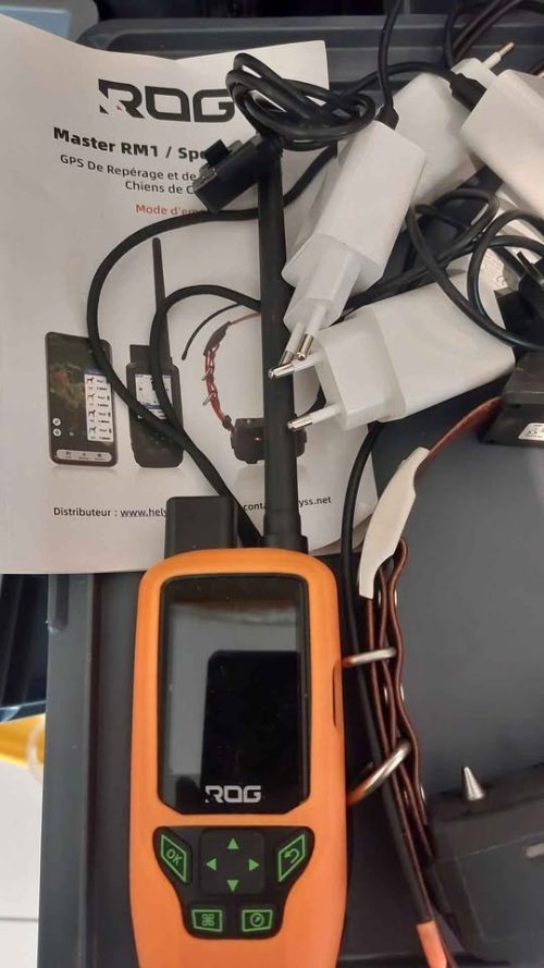 Pack de 04 collares + Speeder GPS híbrido VHF (SEGUNDA MANO)