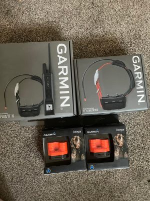 Pack Garmin PRO 550 Plus + 2 Colliers TT15 & Bipeurs