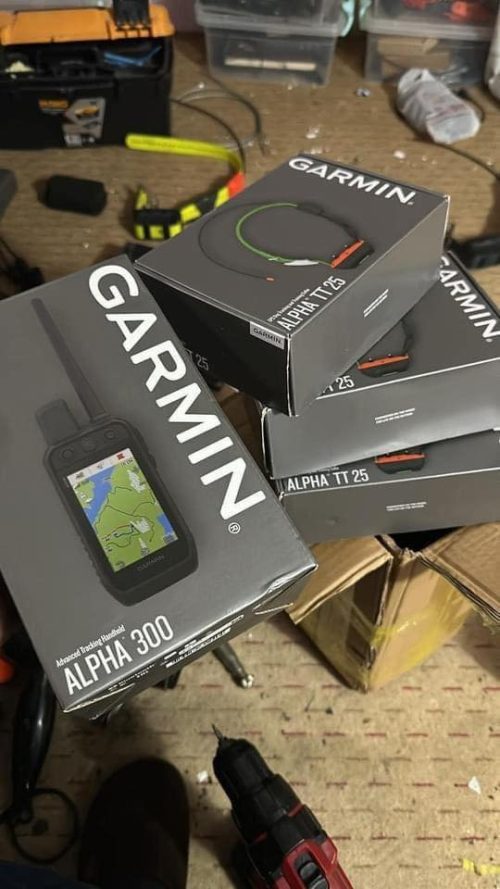 Pack Garmin: 01 Centrale Alpha 300 + 03 Colliers TT25