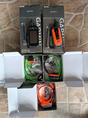 Garmin-alpha-300-avec-03-cols-TT25-b.jpg Pack Garmin: 01 Centrale Alpha 300 + 03 Colliers TT25