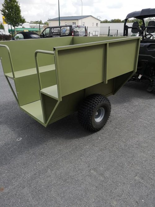 Chasis de remolque para transporte de cazadores de 4/6 plazas, sin equipamiento