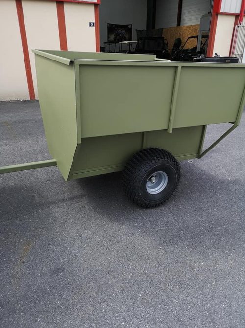 Chasis de remolque para transporte de cazadores de 4/6 plazas, sin equipamiento