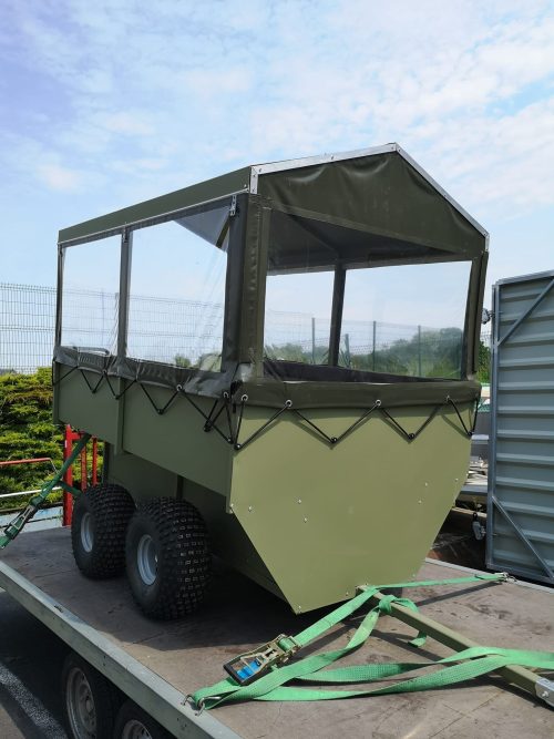 Chasis de remolque para transporte de cazadores de 4/6 plazas, sin equipamiento