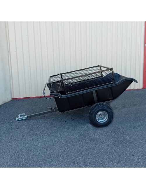 Remolque con caja de polipropileno (PTAC 550 kg)