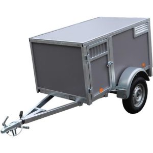 Remorque Canine 3 Chiens BW Trailers - Coloris Gris