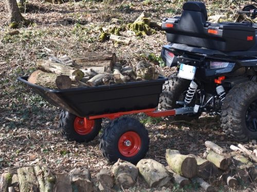 Remorque plastique Quad basculante
